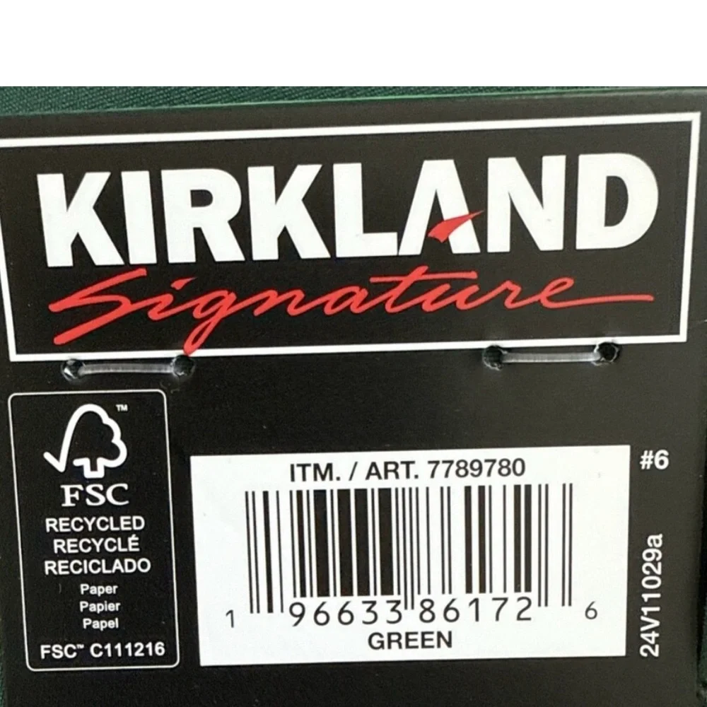 Kirkland Ladies’ Travel Pants Green 12 NWT - Picture 4 of 5